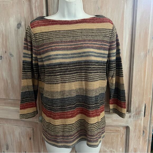 Ralph Lauren Linen Sweater Women’s Large - Picture 3 of 7